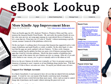 Tablet Screenshot of ebook-lookup.com